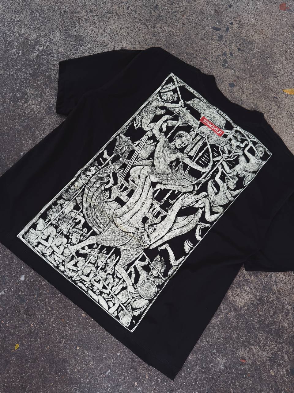 Straightup god of war tee (ព្រះស្កន្ទ)